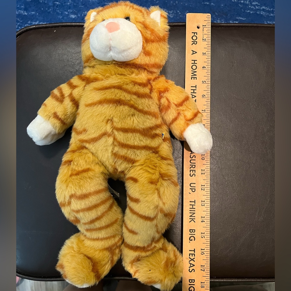 Build-A-Bear Orange and White Striped Cat Plush - Picture 4 of 5